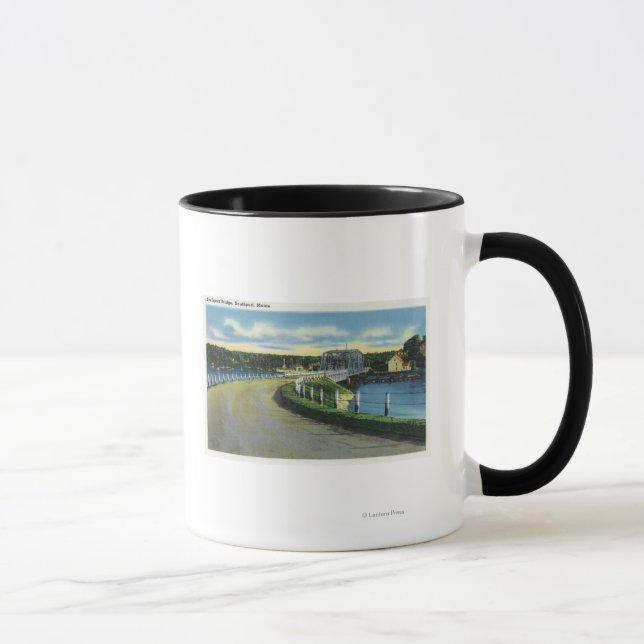 Caneca Vista da Ponte Southport (Direita)