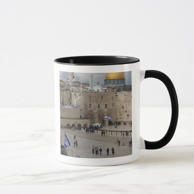 Caneca Vista da Praça do Muro Ocidental, final da tarde (Direita)