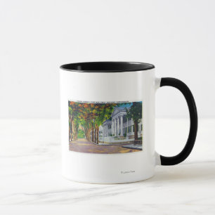 Caneca Vista da Rua Principal Superior das Mansões Coloni