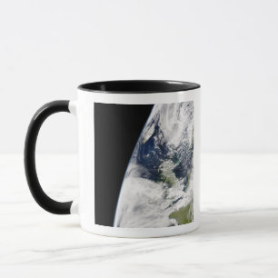 Caneca Vista da Terra do espaço