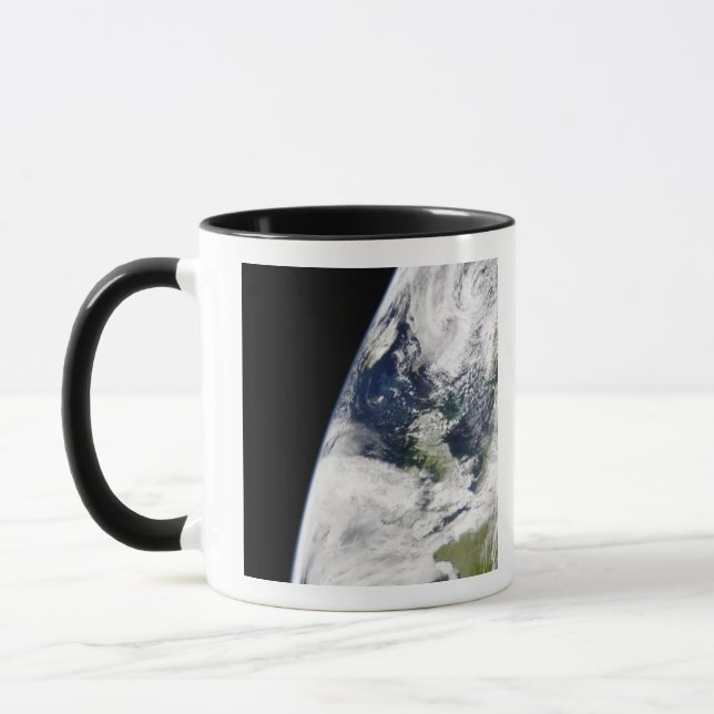 Caneca Vista da Terra do espaço (Esquerda)