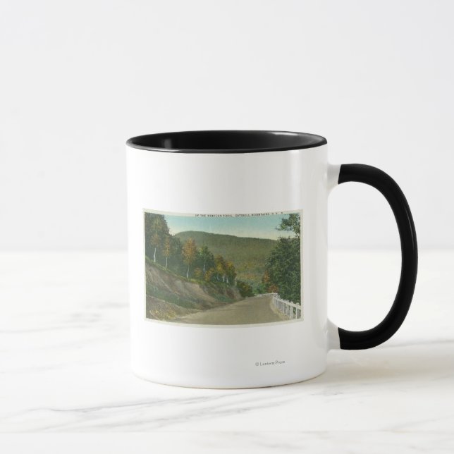 Caneca Vista da Trilha de Mohican (Direita)
