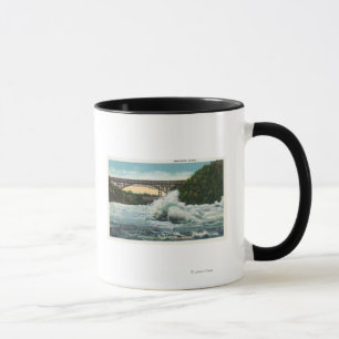 Caneca Vista da Whirlpool Rapids Bridge and Whirlpool