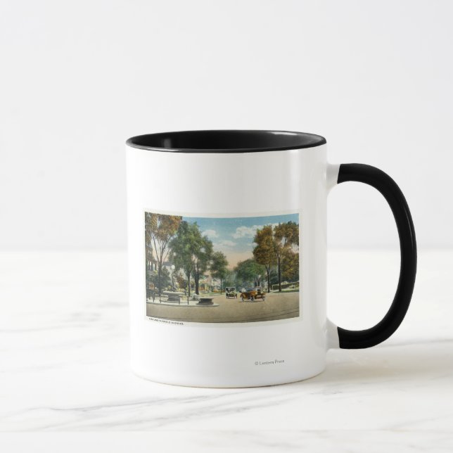 Caneca Vista das Avenidas Park e Fairfield (Direita)