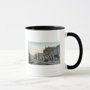 Caneca Vista das cataratas do Klamath Principal, OU