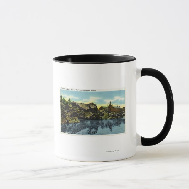 Caneca Vista das cataratas e do velho homem (Direita)