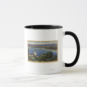 Caneca Vista das praias de Redondo & Hermosa