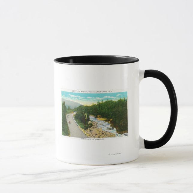 Caneca Vista das Quedas Inferiores do Ammonosuc (Direita)
