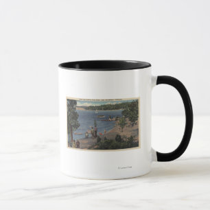 Caneca Vista de banhar o ponto da angra