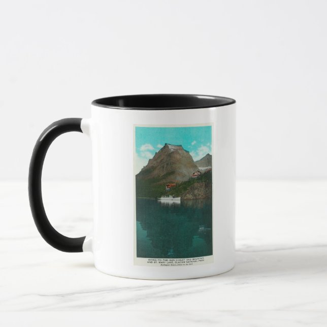 Caneca Vista de Chalet Ir para o Sol (Esquerda)