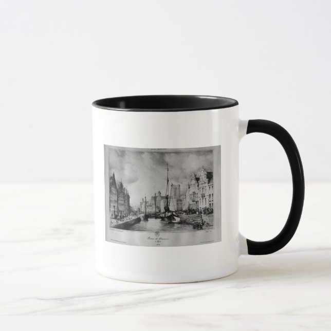 Caneca Vista de Ghent (Direita)