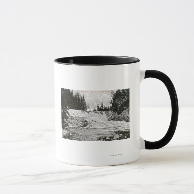 Caneca Vista de Kennebago Falls (Direita)
