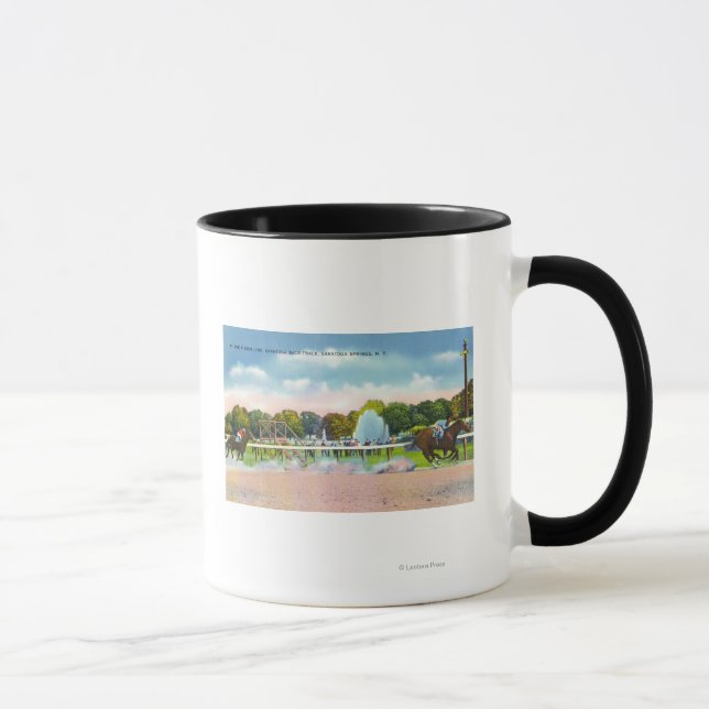 Caneca Vista de Linha de Término de Rastreio Saratoga (Direita)