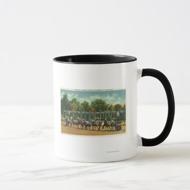 Caneca Vista de Linha Inicial de Rastreamento de Saratoga (Direita)