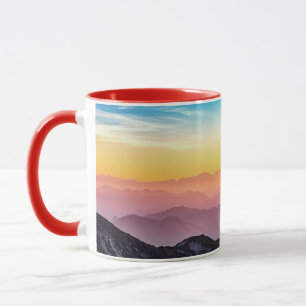 Caneca vista de montanha