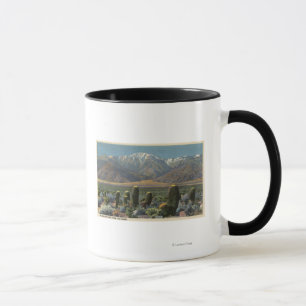 Caneca Vista de Mt. San Jacinto perto do Palm Springs