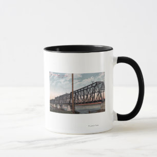 Caneca Vista de Ponte do Pacífico norte