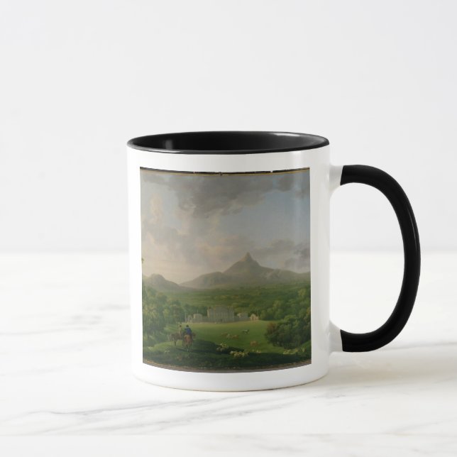 Caneca Vista de Powerscourt, condado Wicklow, c.1760-2 (Direita)