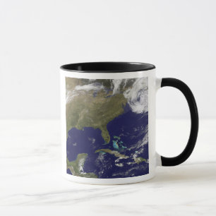 Caneca Vista de satélite da Costa Leste dos Estados Unido