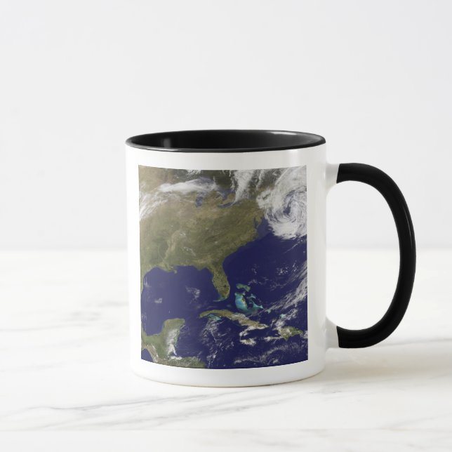 Caneca Vista de satélite da Costa Leste dos Estados Unido (Direita)