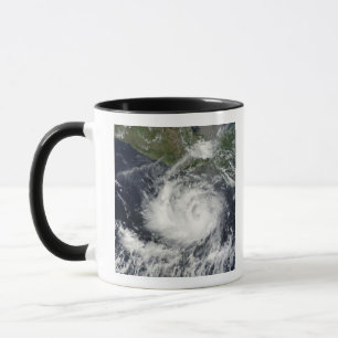 Caneca Vista de satélite da tempestade tropical Darby