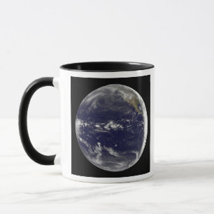 Caneca Vista de satélite da Terra