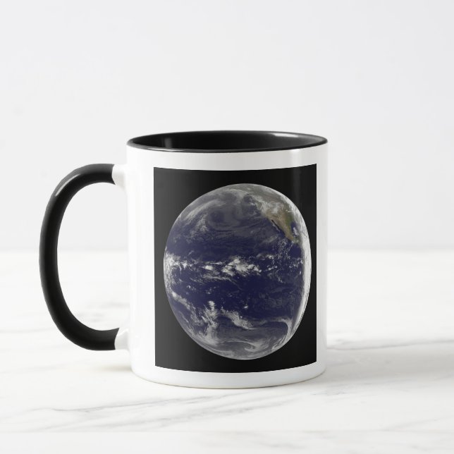 Caneca Vista de satélite da Terra (Esquerda)