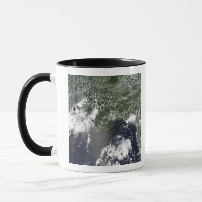 Caneca Vista de satélite do Golfo do México (Esquerda)