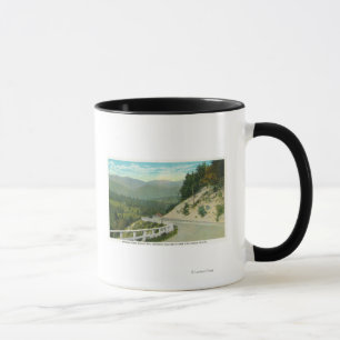 Caneca Vista de Spruce Hill antes de Keene Valley