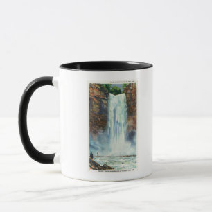 Caneca Vista de Taughannock Falls de Baixo
