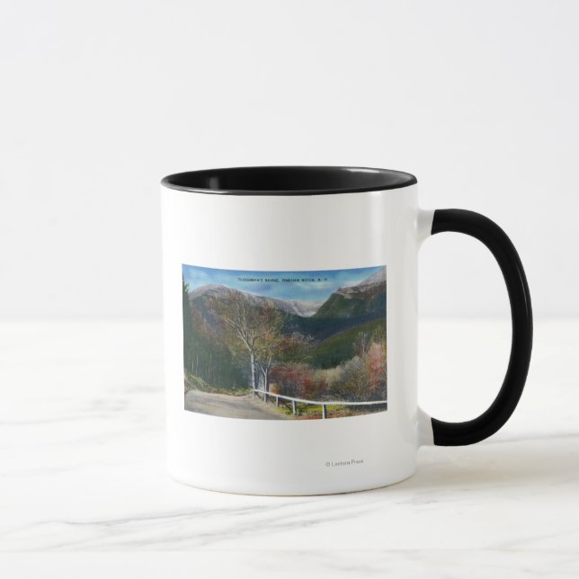 Caneca Vista de Tuckermans Ravine (Direita)