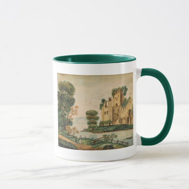 Caneca Vista de um castelo (Direita)