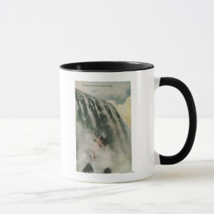 Caneca Vista de uma Mulher nas Falls