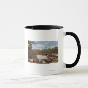 Caneca Vista de uma ponte às três ilhas da irmã