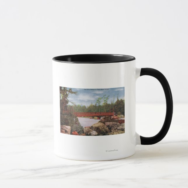 Caneca Vista de uma ponte para as três ilhas irmãs (Direita)