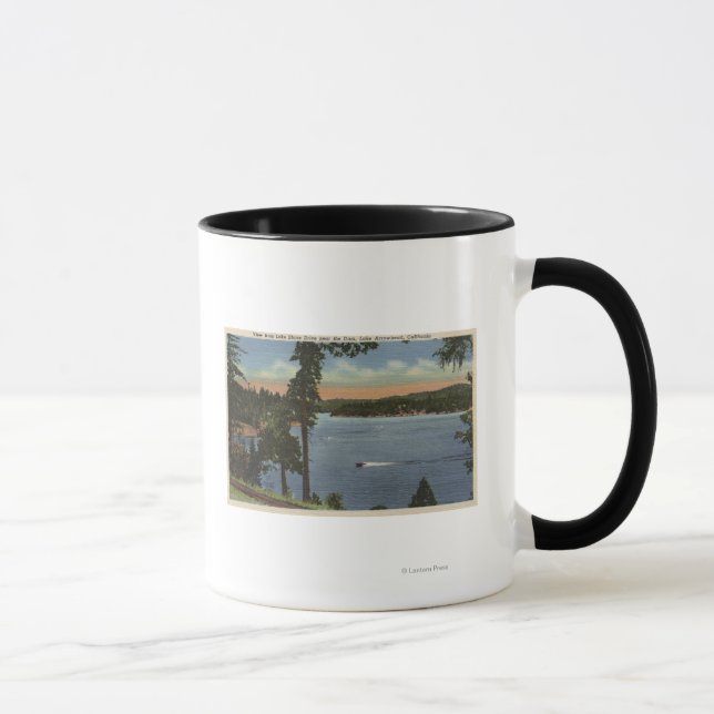 Caneca Vista de Unidade de Lado Curto, Próximo à Barragem (Direita)