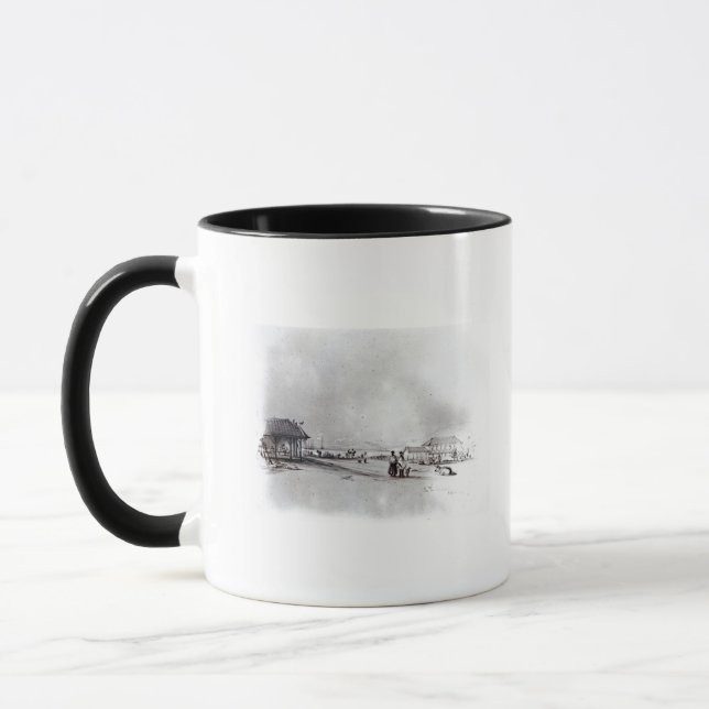Caneca Vista de Valparaiso, 1834 (Esquerda)