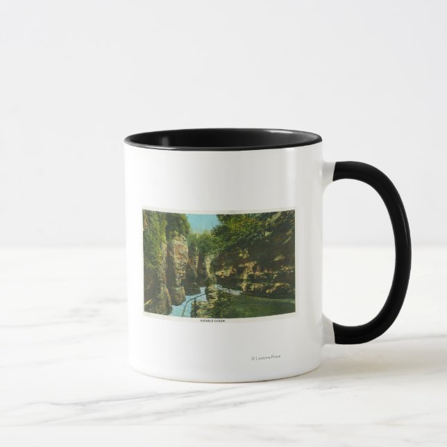 Caneca Vista do abismo ausível (Direita)