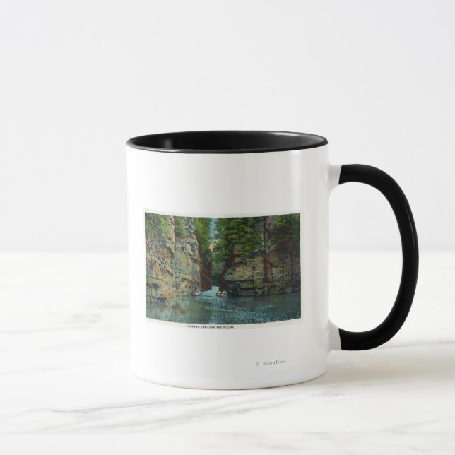 Caneca Vista do Barco a Passar pelo Flume (Direita)
