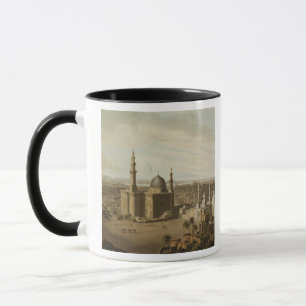 Caneca Vista do Cairo grande, gravada por Daniel Havell