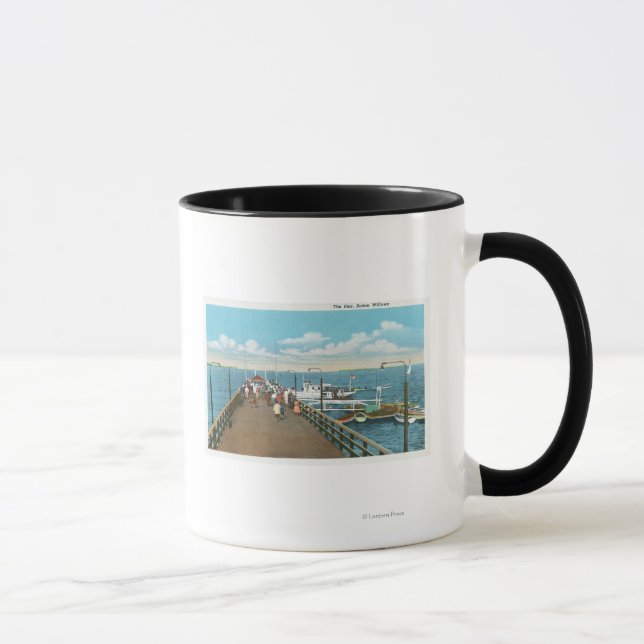 Caneca Vista do Cais Salem Willows (Direita)