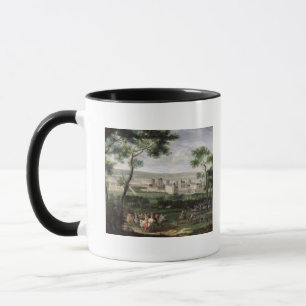 Caneca Vista do castelo de Vincennes, c.1665
