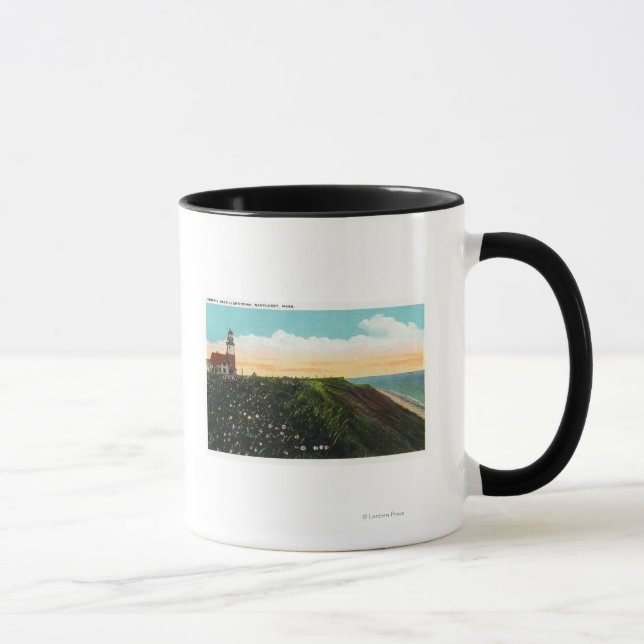 Caneca Vista do Farol de Cabeça de Sankaty (Direita)