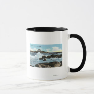 Caneca Vista do farol do Nubble