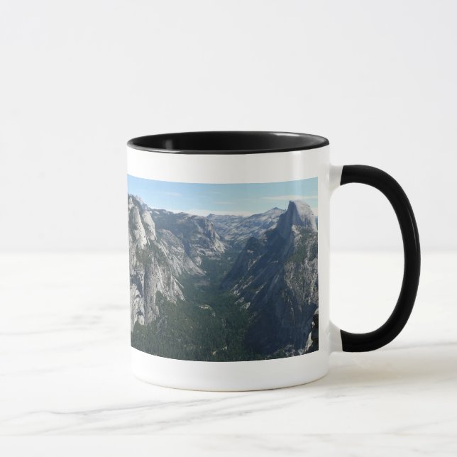 Caneca Vista do Glacier Point no Parque Nacional de Yosem (Direita)