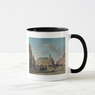 Caneca Vista do Grote Markt em Haarlem