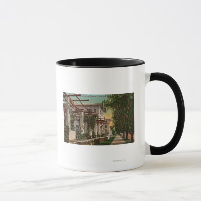 Caneca Vista do Hotel Maryland & Pergola (Direita)
