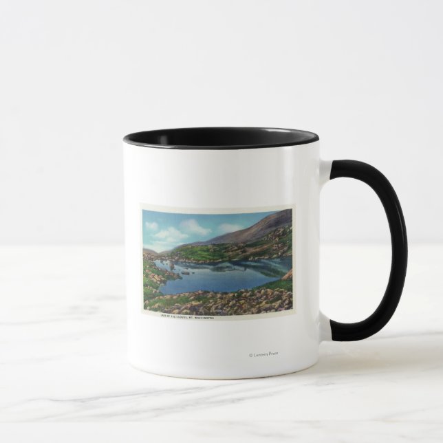 Caneca Vista do lago das nuvens (Direita)