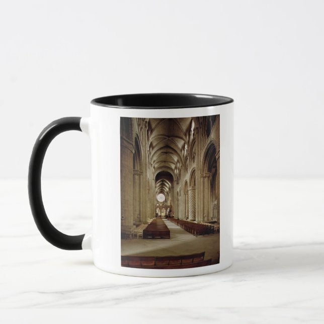 Caneca Vista do nave, construída 1093-1289 (Esquerda)