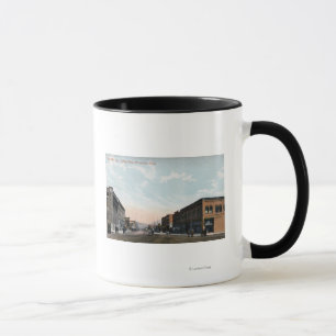Caneca Vista do norte da avenida de Wenatchee